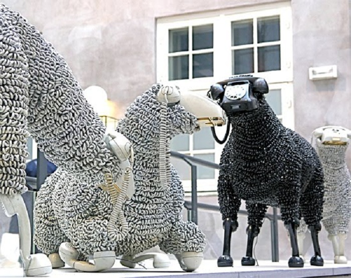 Telephone Wire Art • Insteading